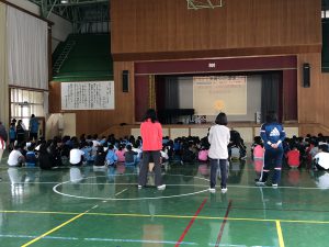 鉢形小学校で国体ｐｒ いきいき茨城ゆめ国体19 第74回国民体育大会鹿嶋市実行委員会