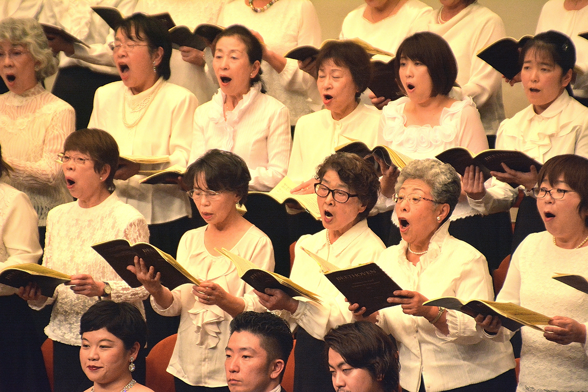 KASHIMA第九の会による演奏と合唱