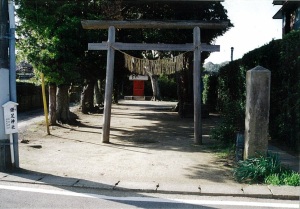 鎌足神社境内地