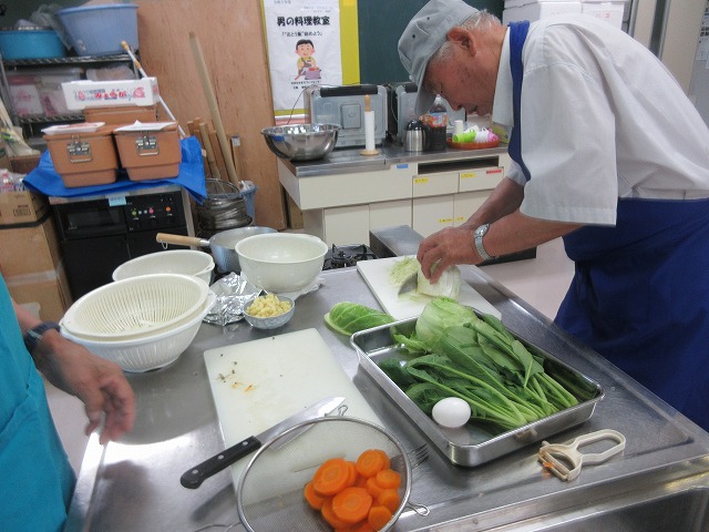 男の料理教室