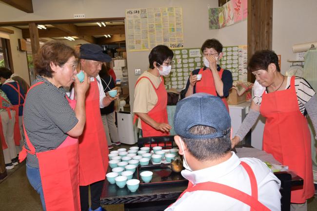 出来たお茶の味は？