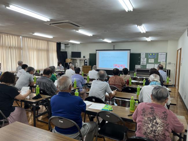 生きがい講座「からだの健康づくり」