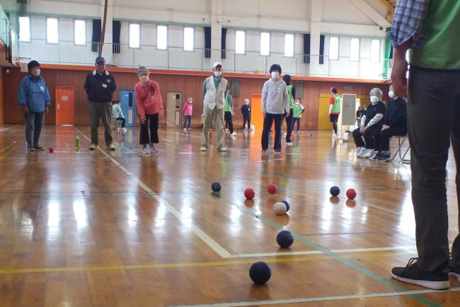 三笠地区ボッチャ大会