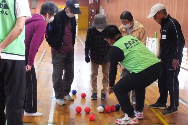 三笠地区ボッチャ大会