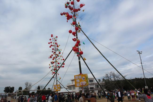 ミニ提灯祭りの様子です