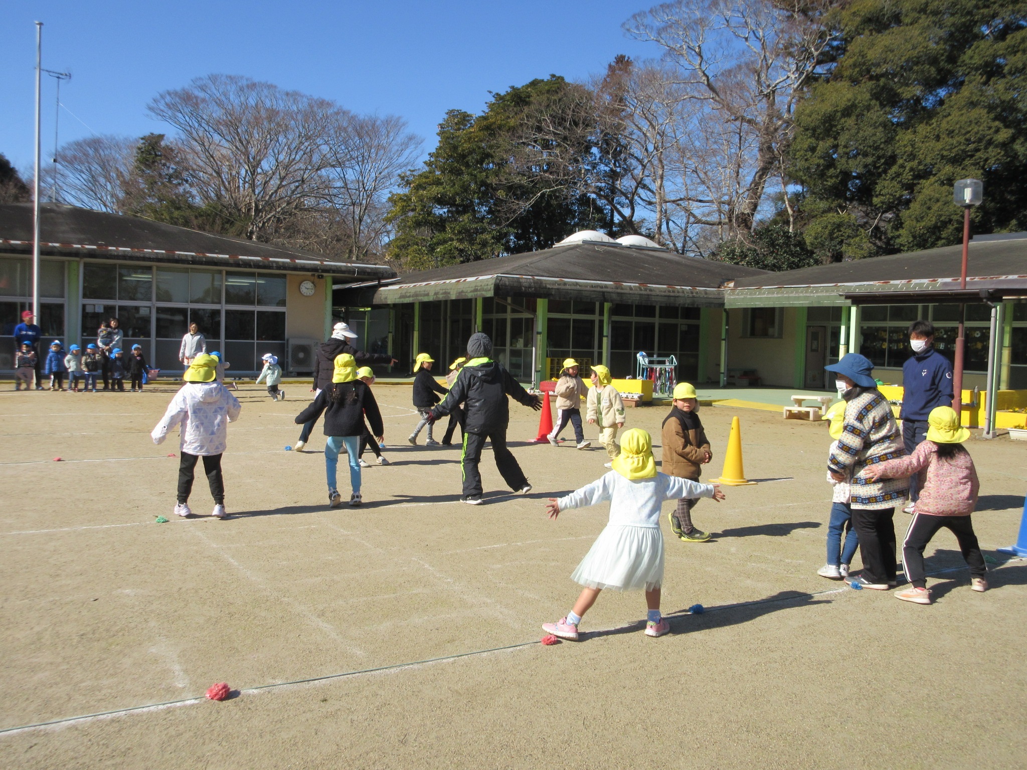 ライン鬼・年長組