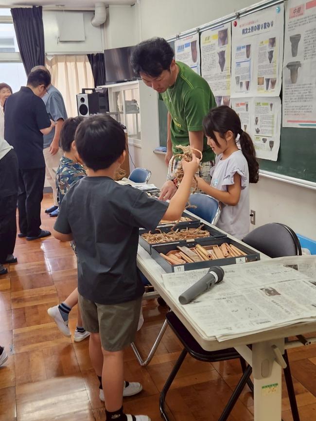 縄文土器作り教室