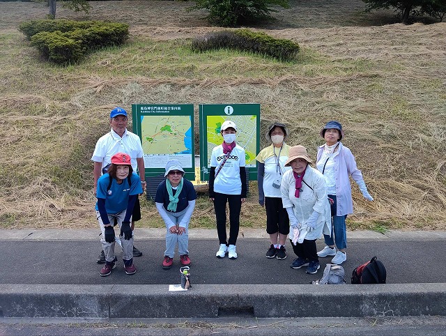 ウォーキング集合写真