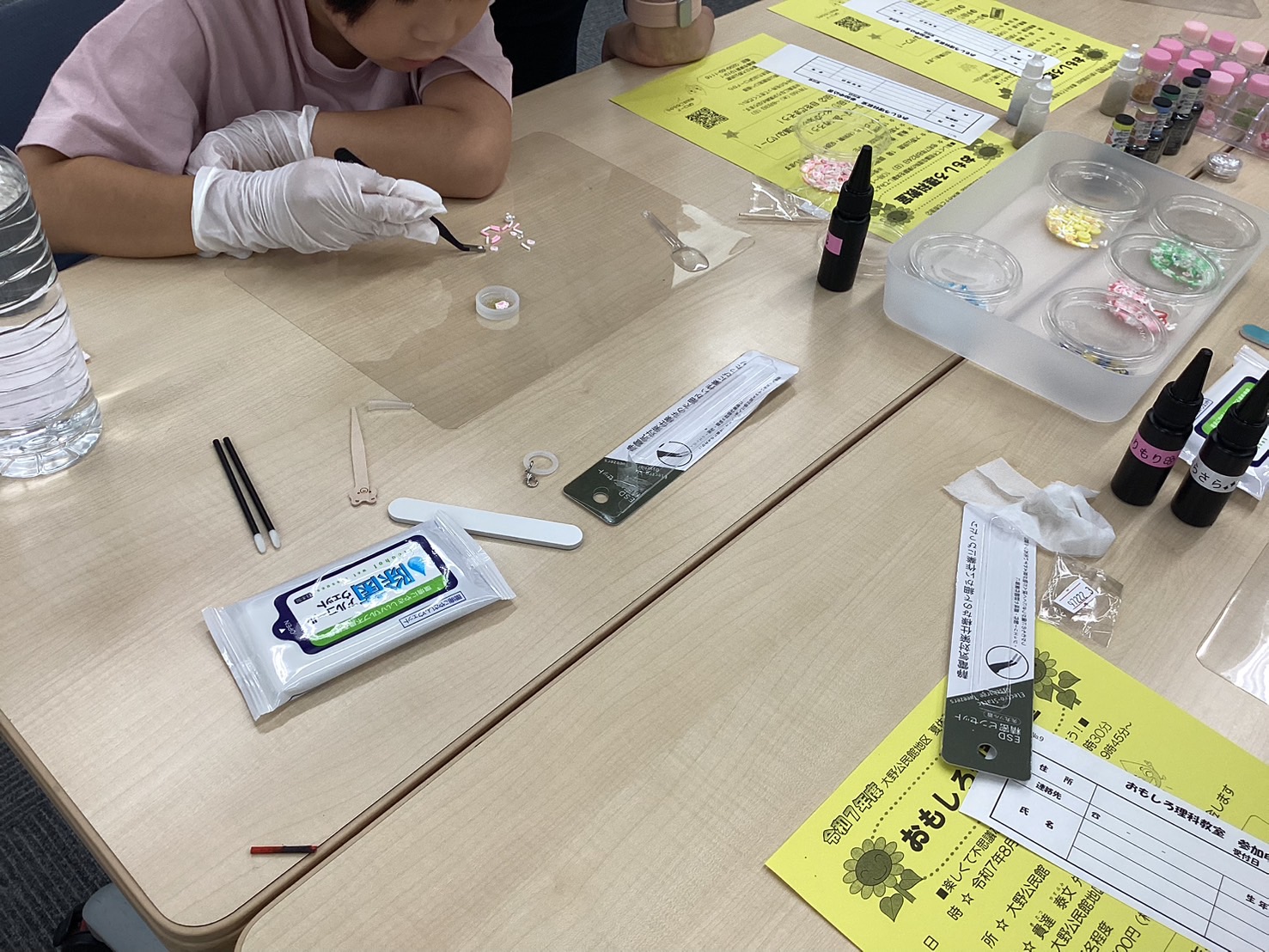 おしゃれなUVレジンを手づくりしよう2