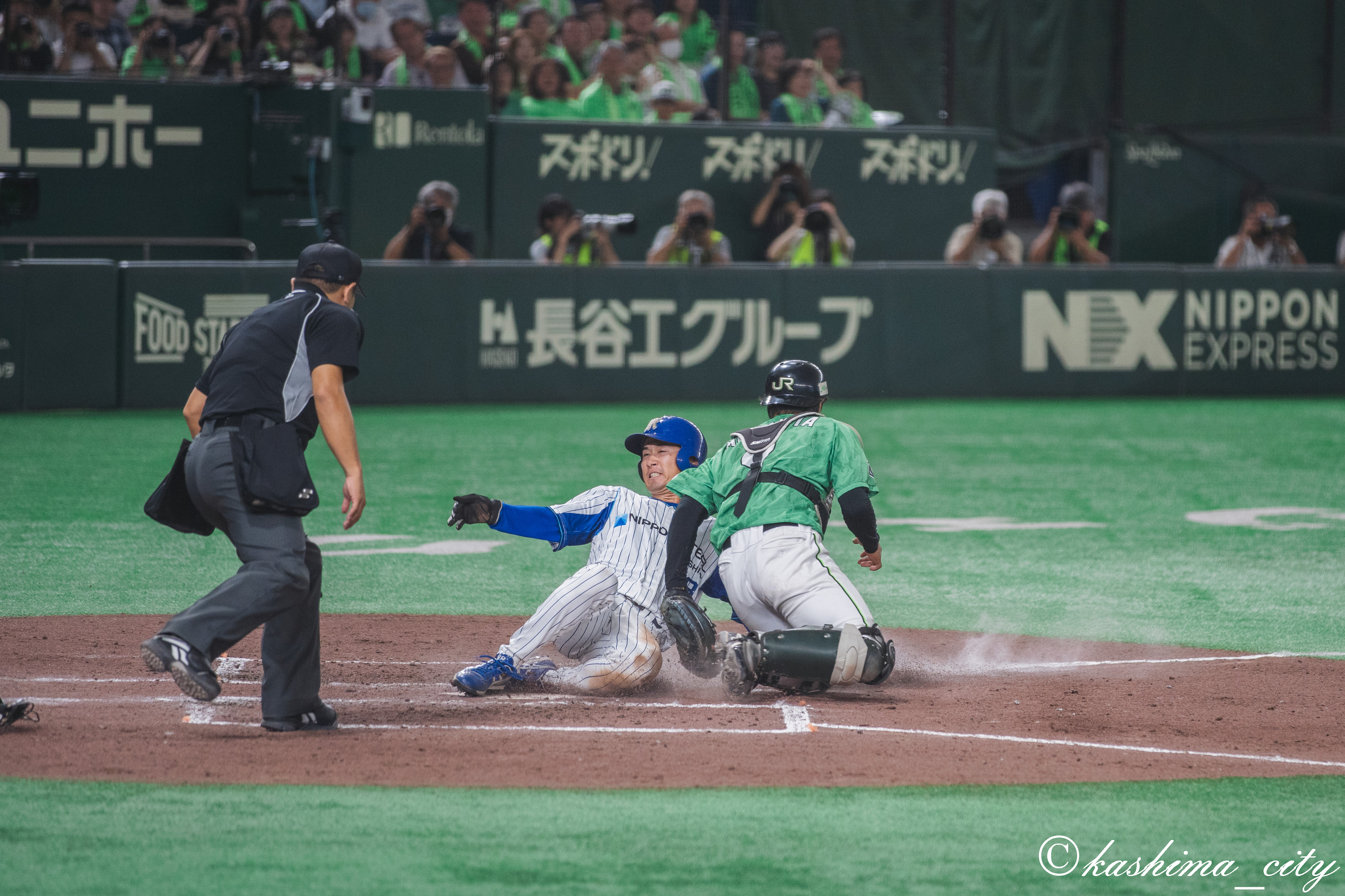 1回戦5回裏1点目