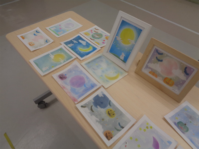 出来上がった作品