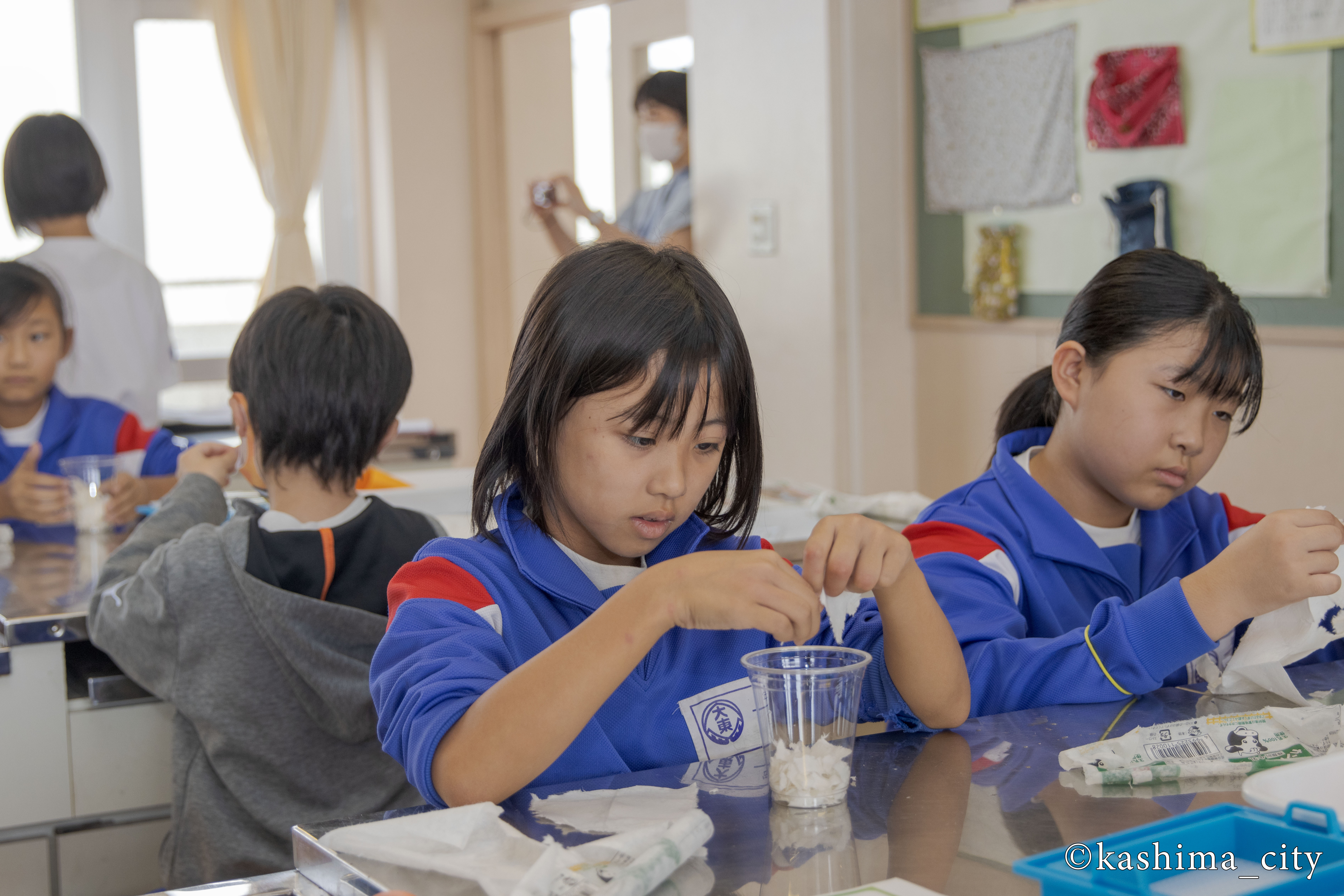 環境授業の様子