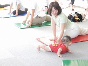 ママとみつめあい