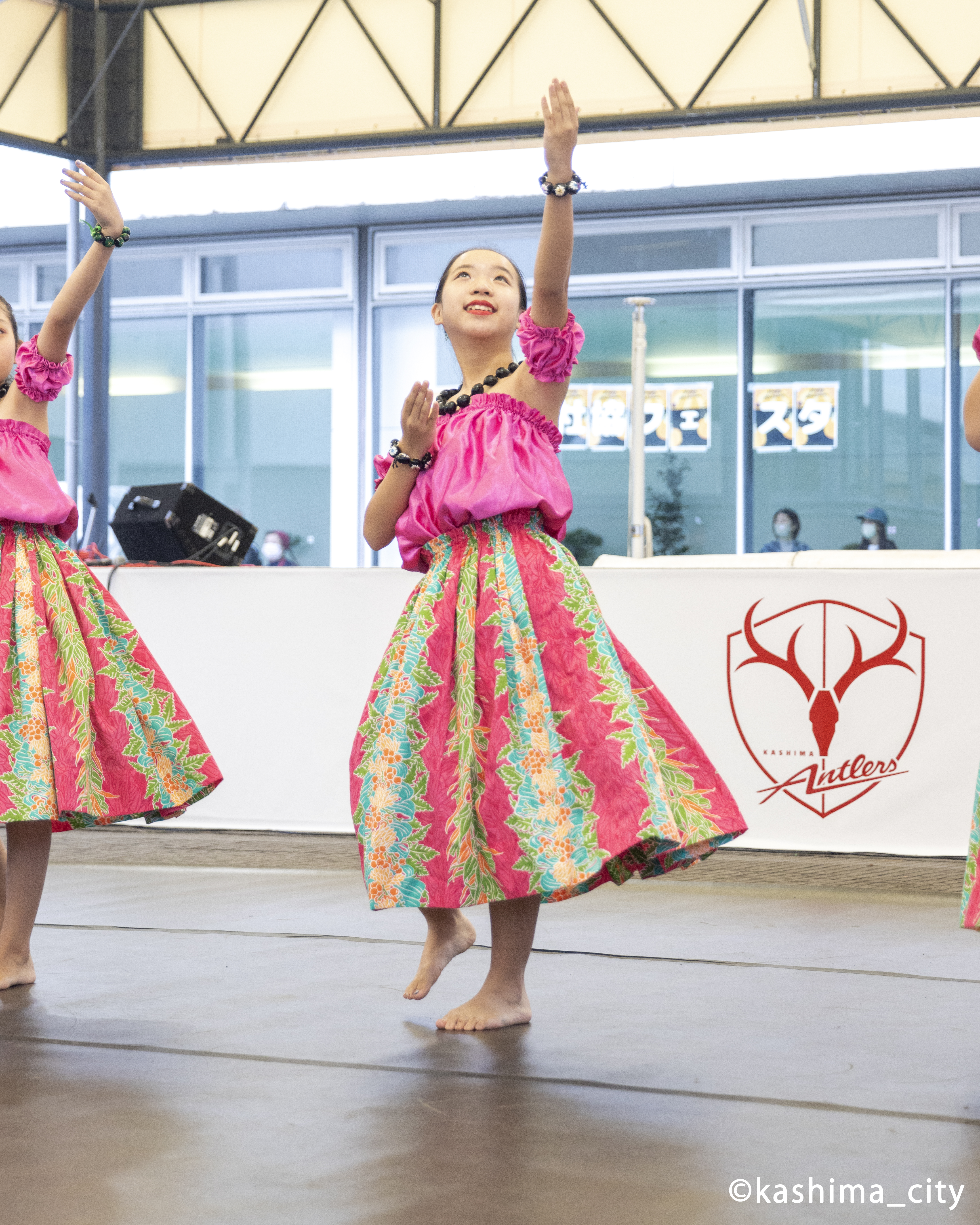 フラダンスの様子