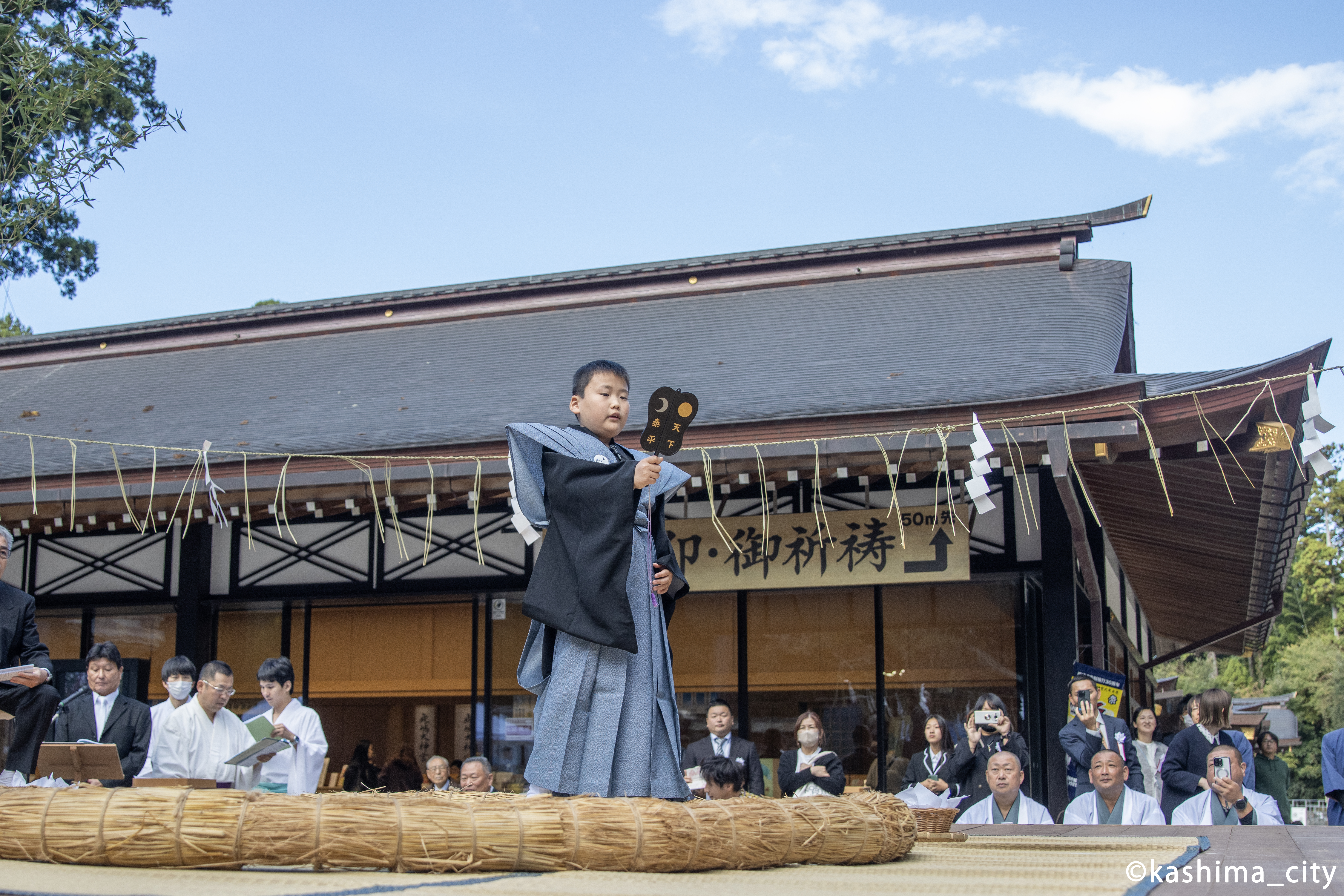 立行司を務める様子