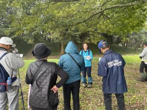 夫婦塚古墳を近くでみることが初めての人も