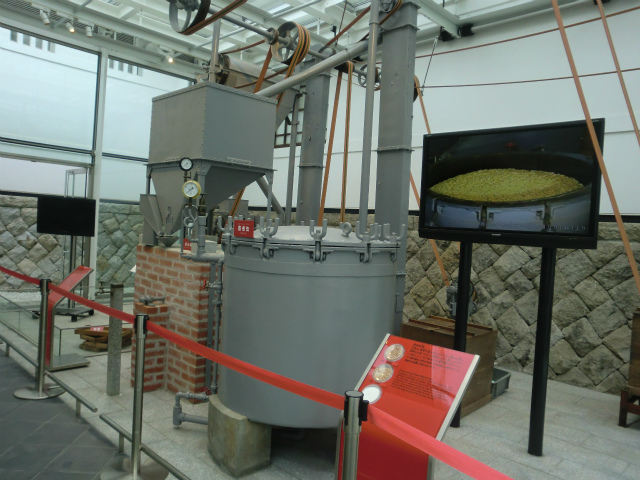 御用蔵の中の機械