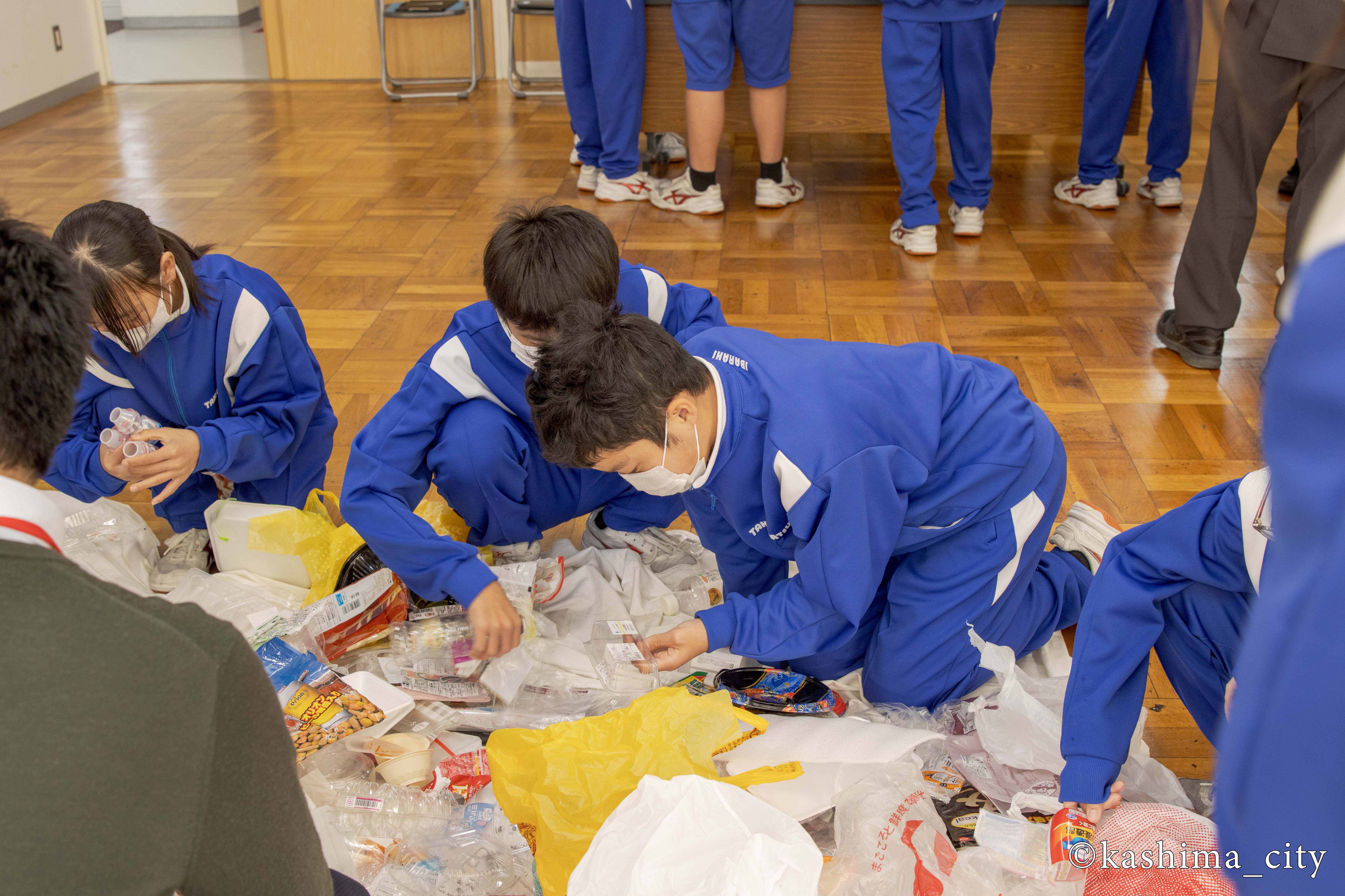 分別する生徒②