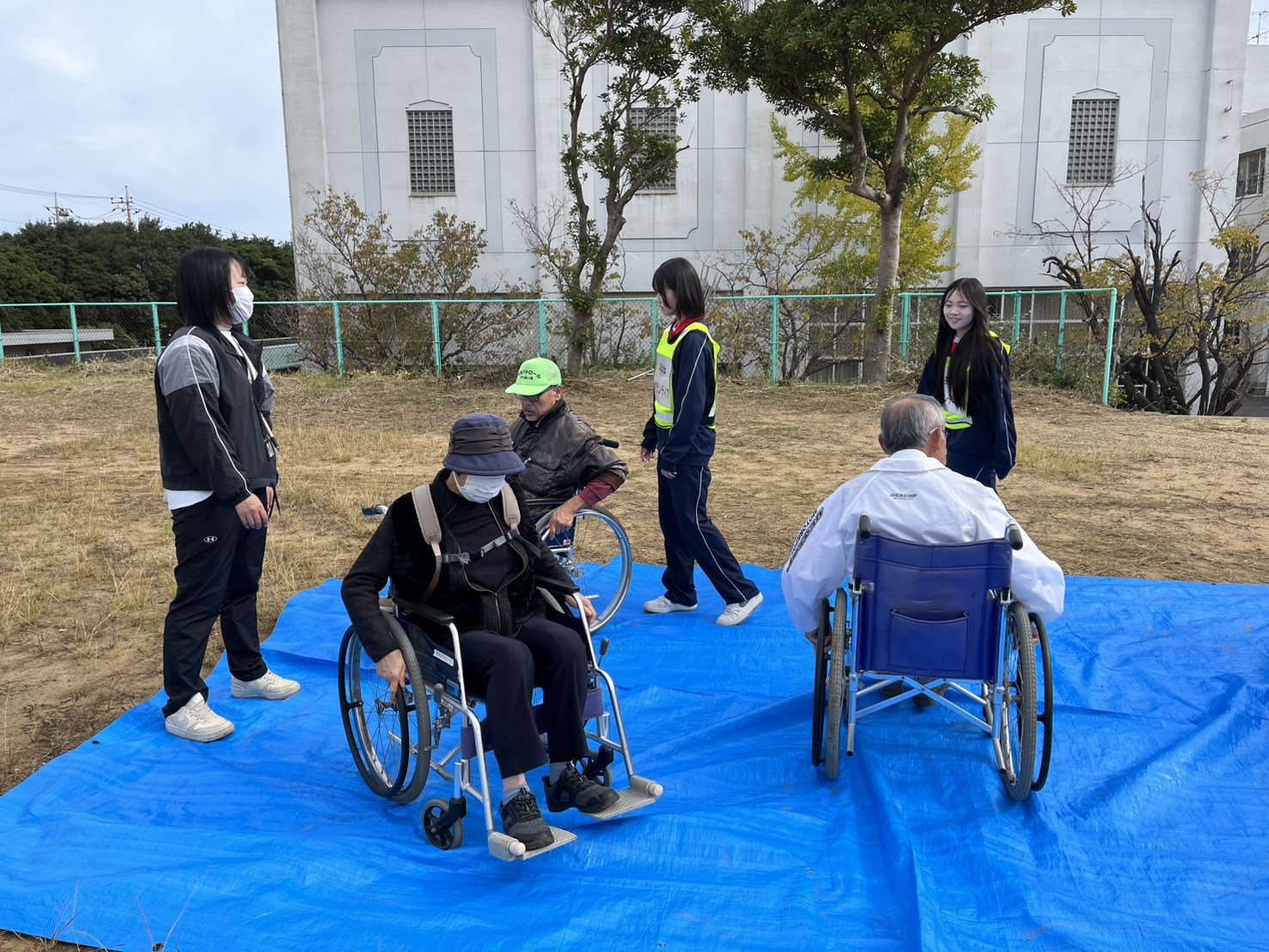 ふくし体験の様子