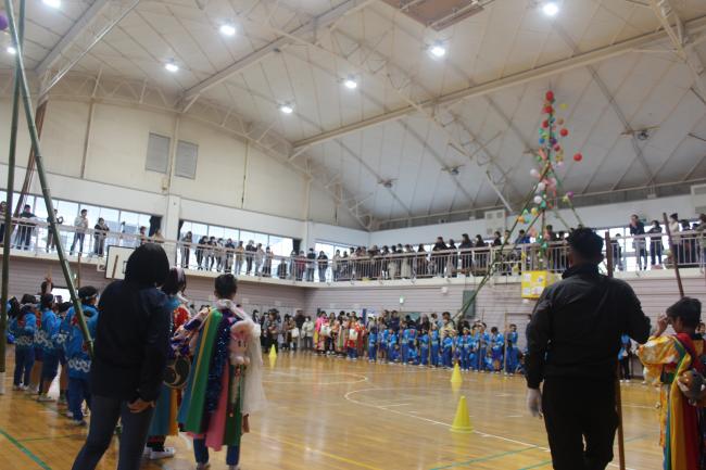 体育館全体の写真