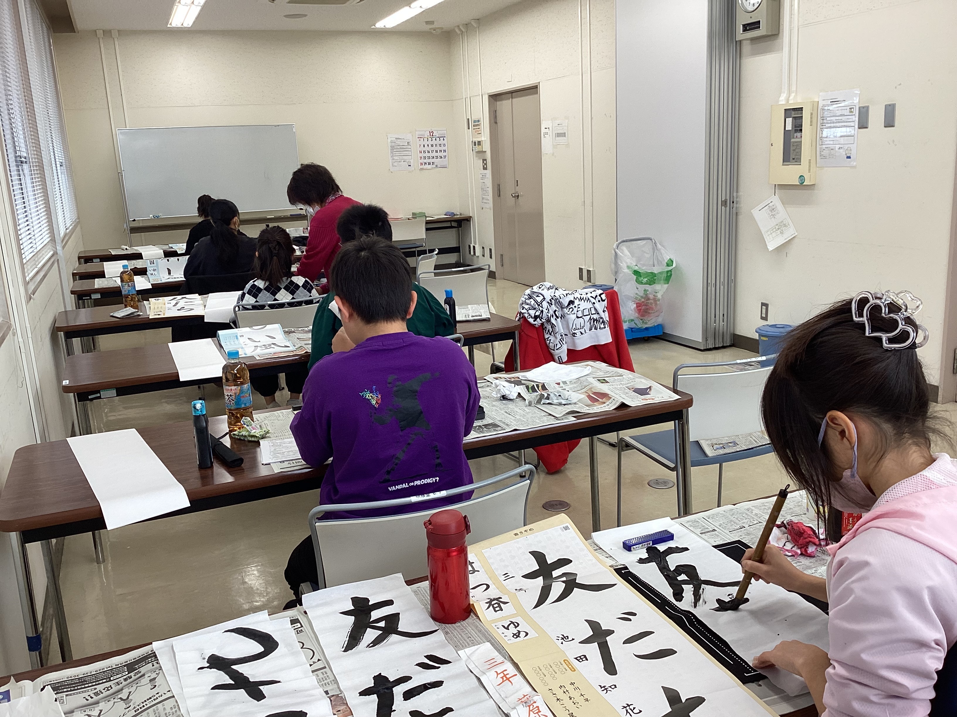 書道教室写真2