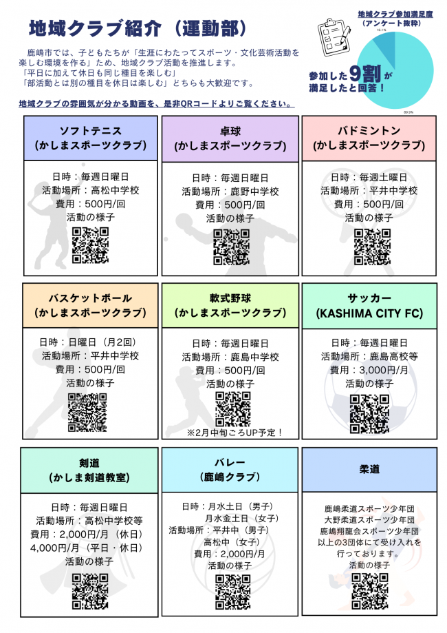 地域クラブ動画