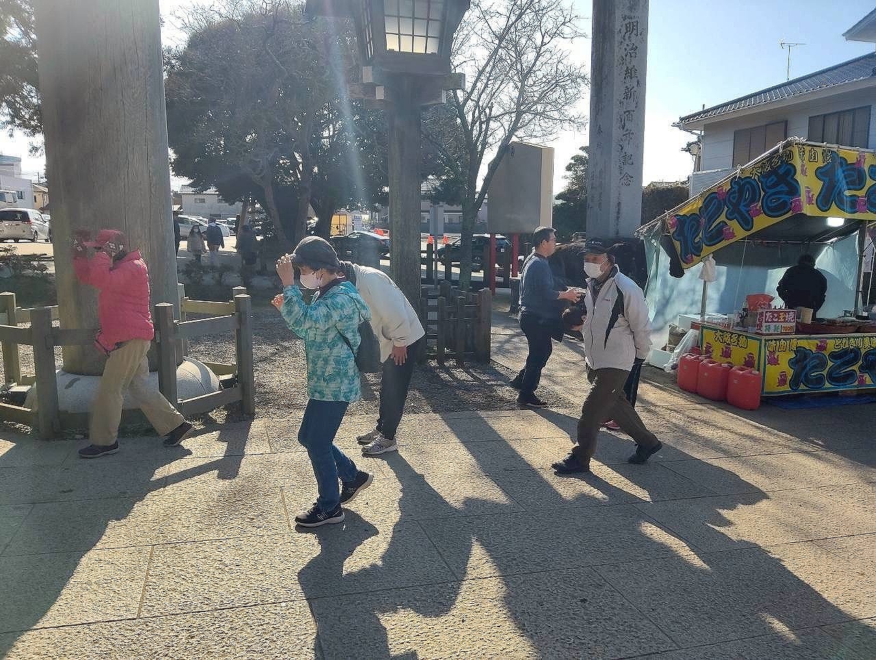 ウォーキングの様子