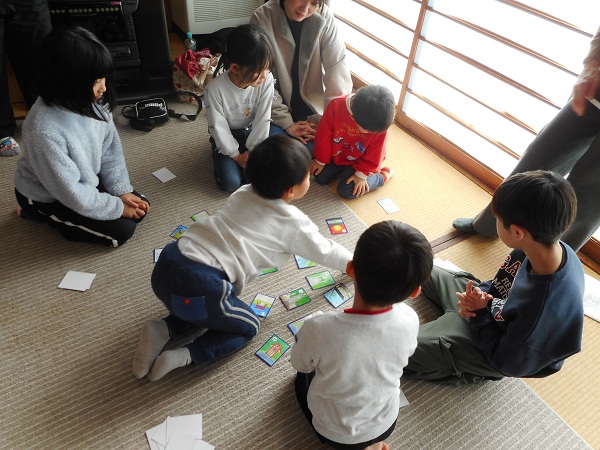 今回新たに組んだ幼児と小学校2年の部