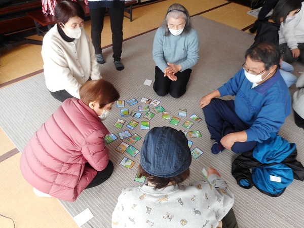 若返ったかるたシニアの部の面々