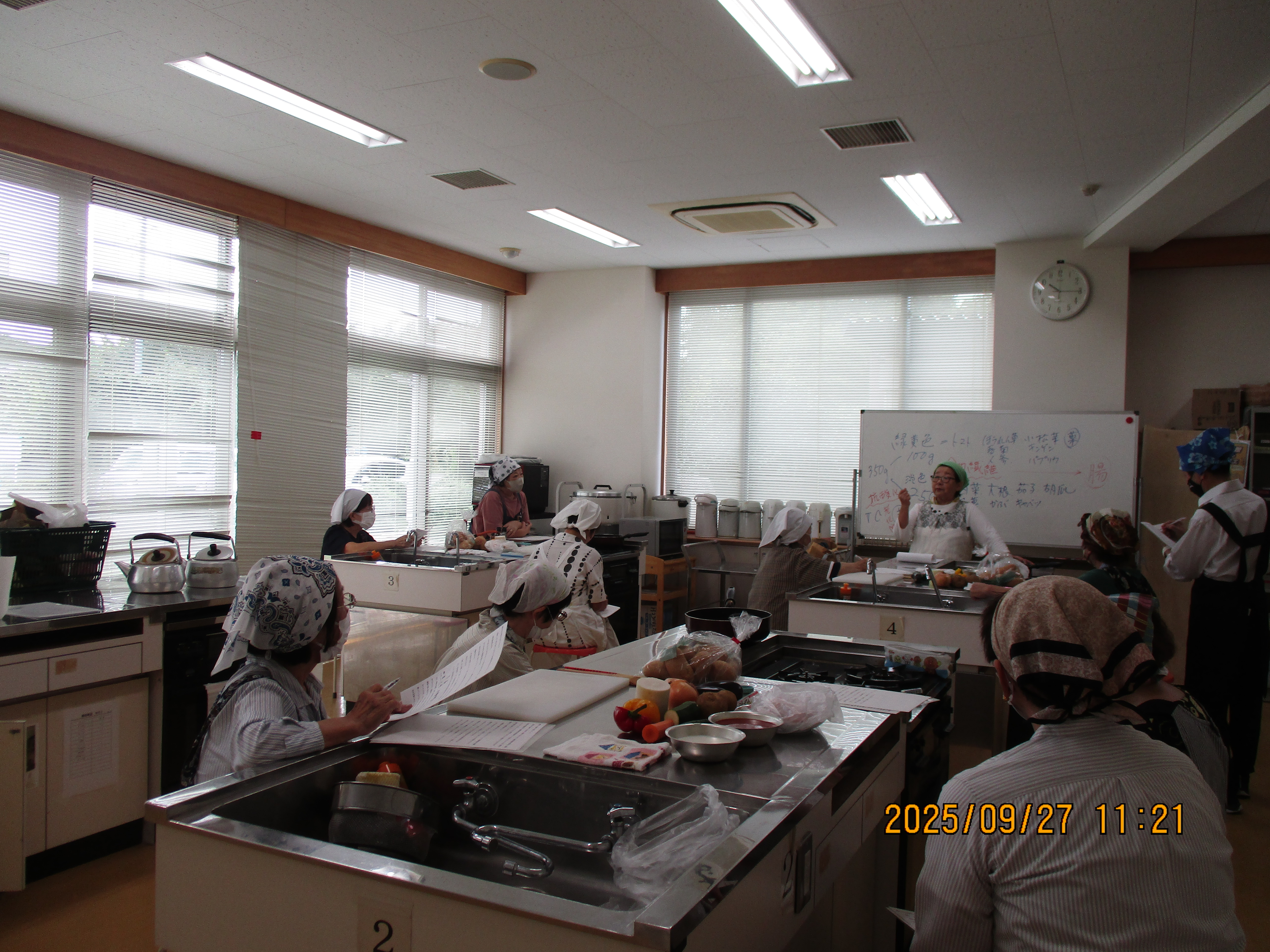 食と健康教室1の1