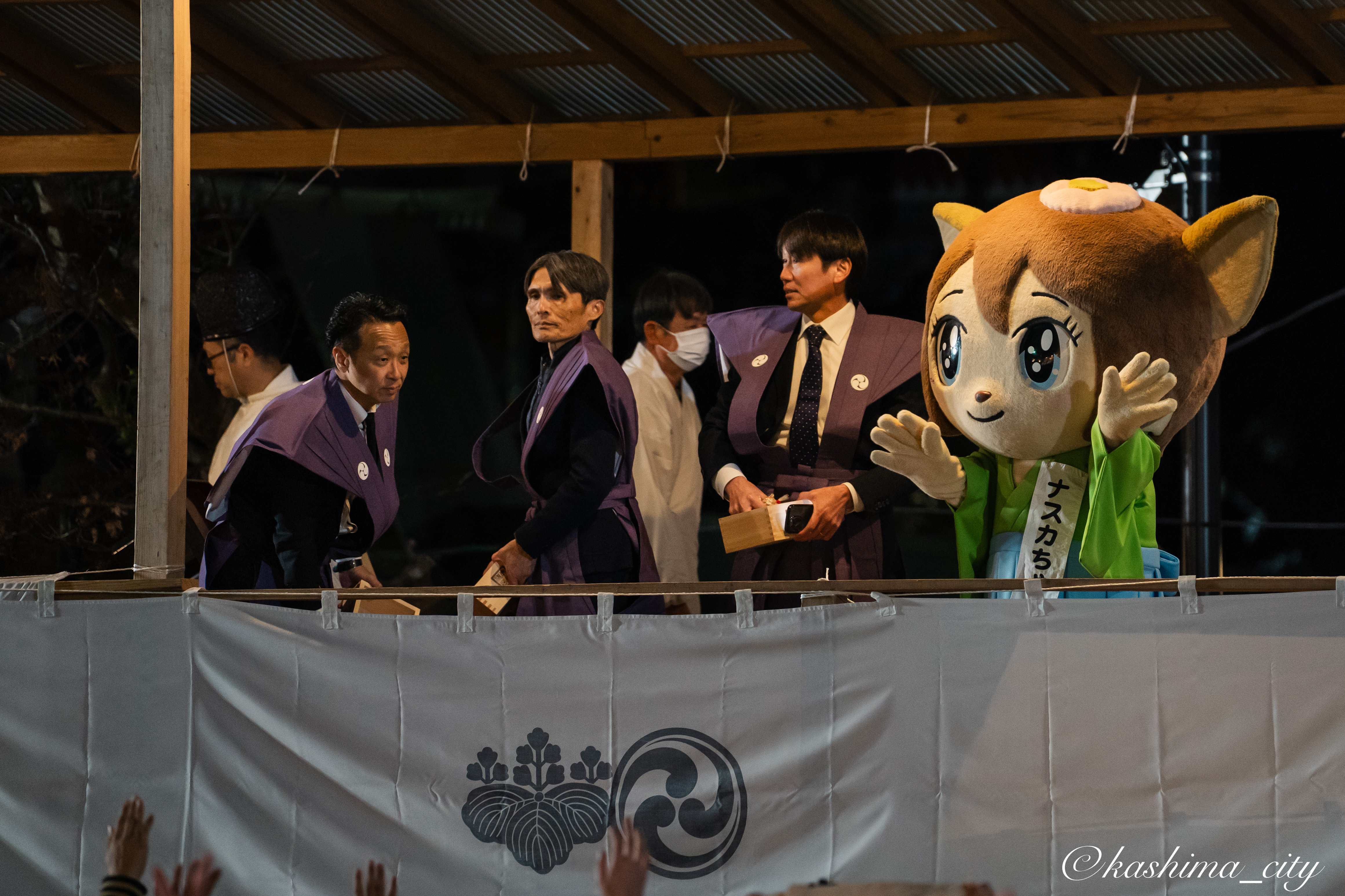 鹿島アントラーズOBの本田泰人さんと名良橋晃さん