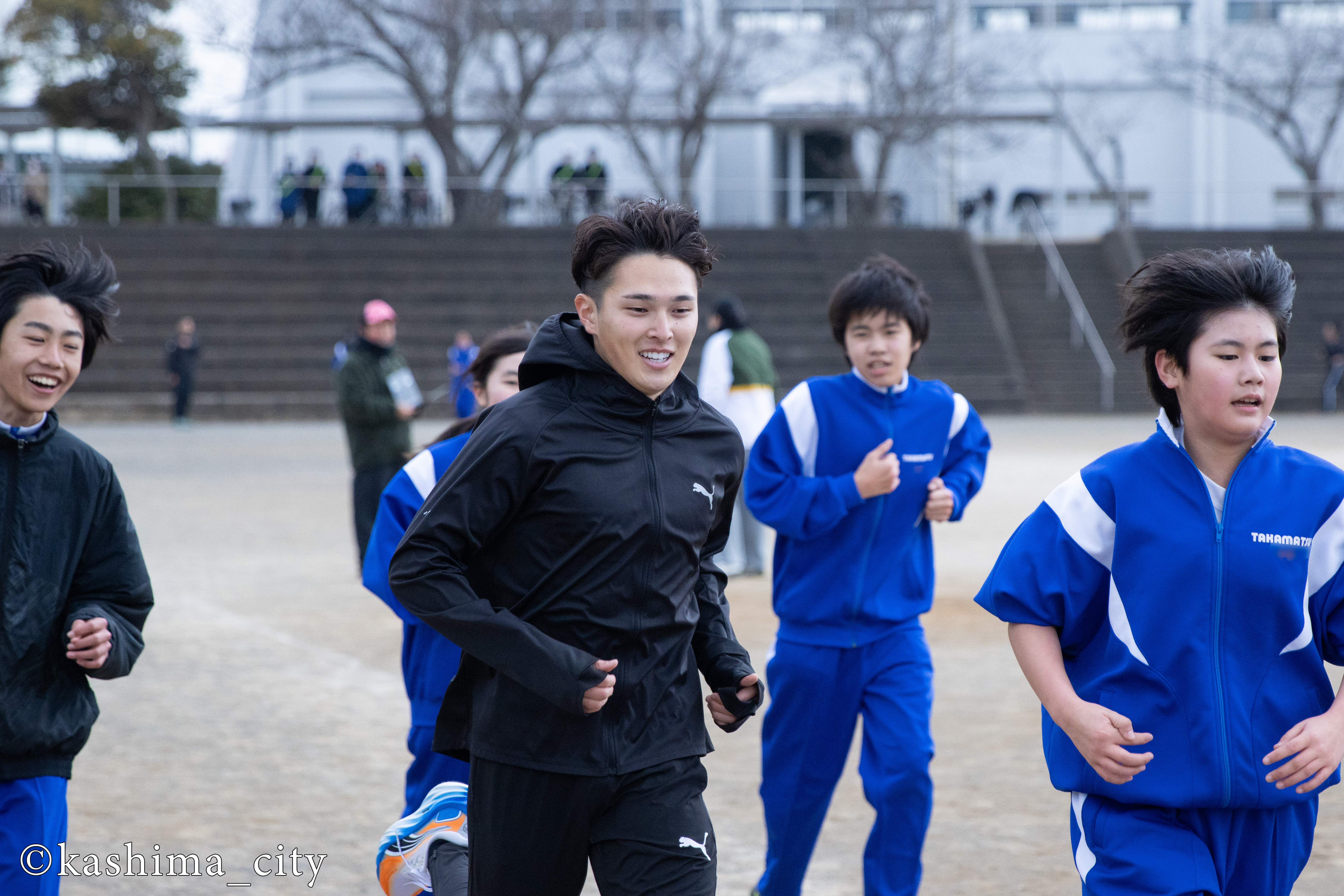 ランニングの様子