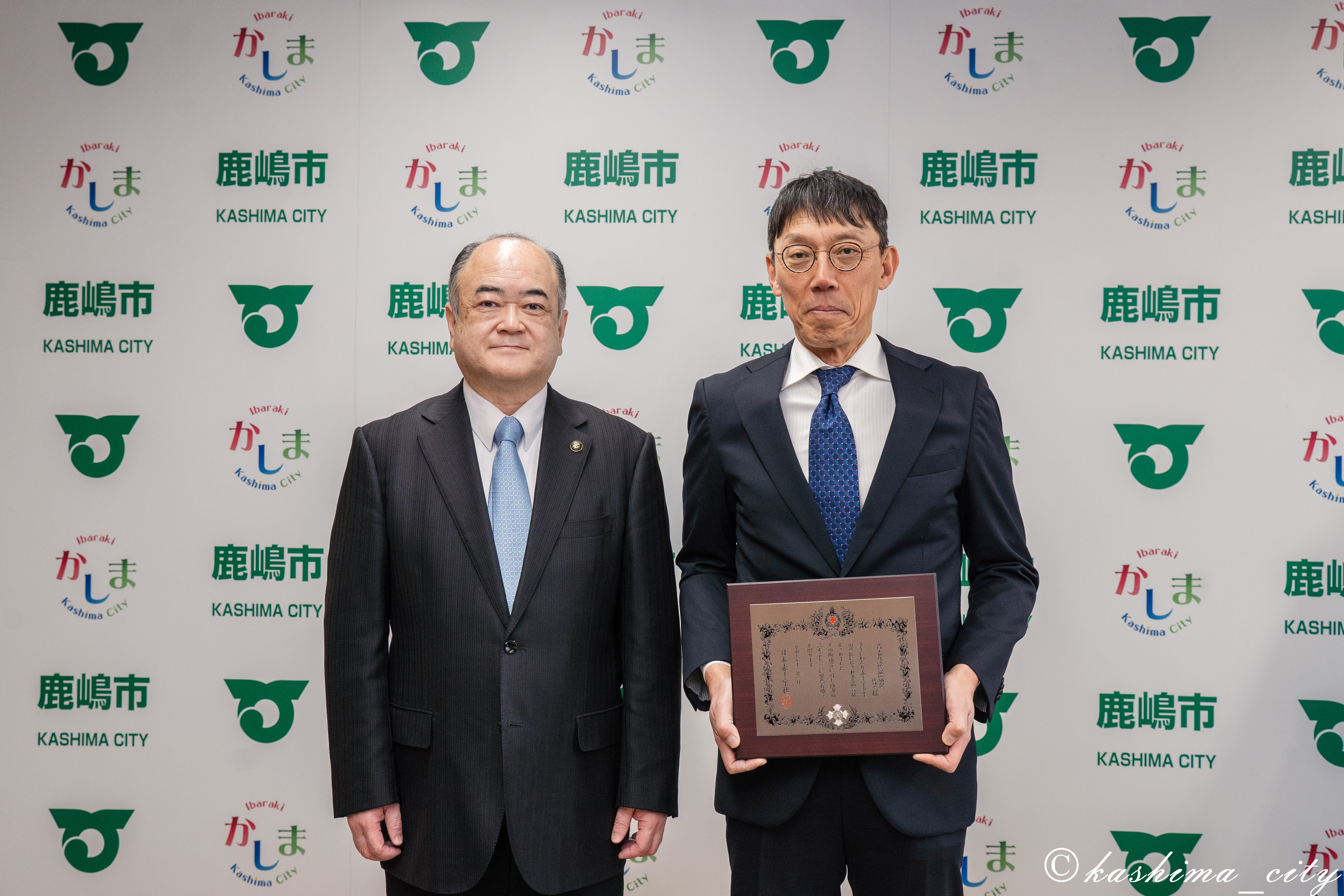 （銀色有功賞）東日本製鉄所鹿島地区協力会　鹿連会