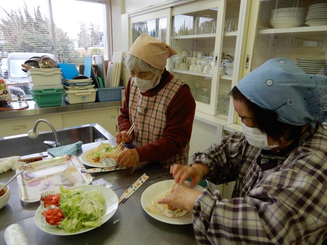 盛り付けの写真2