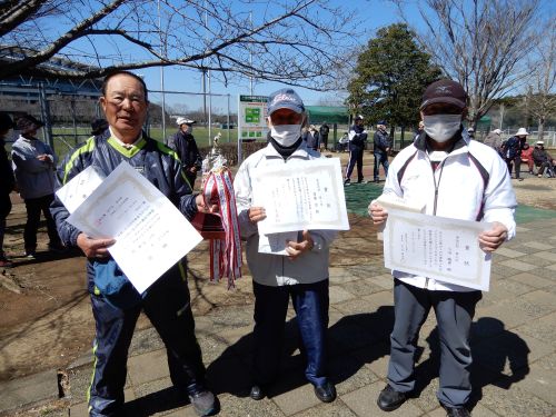 男性の部　入賞