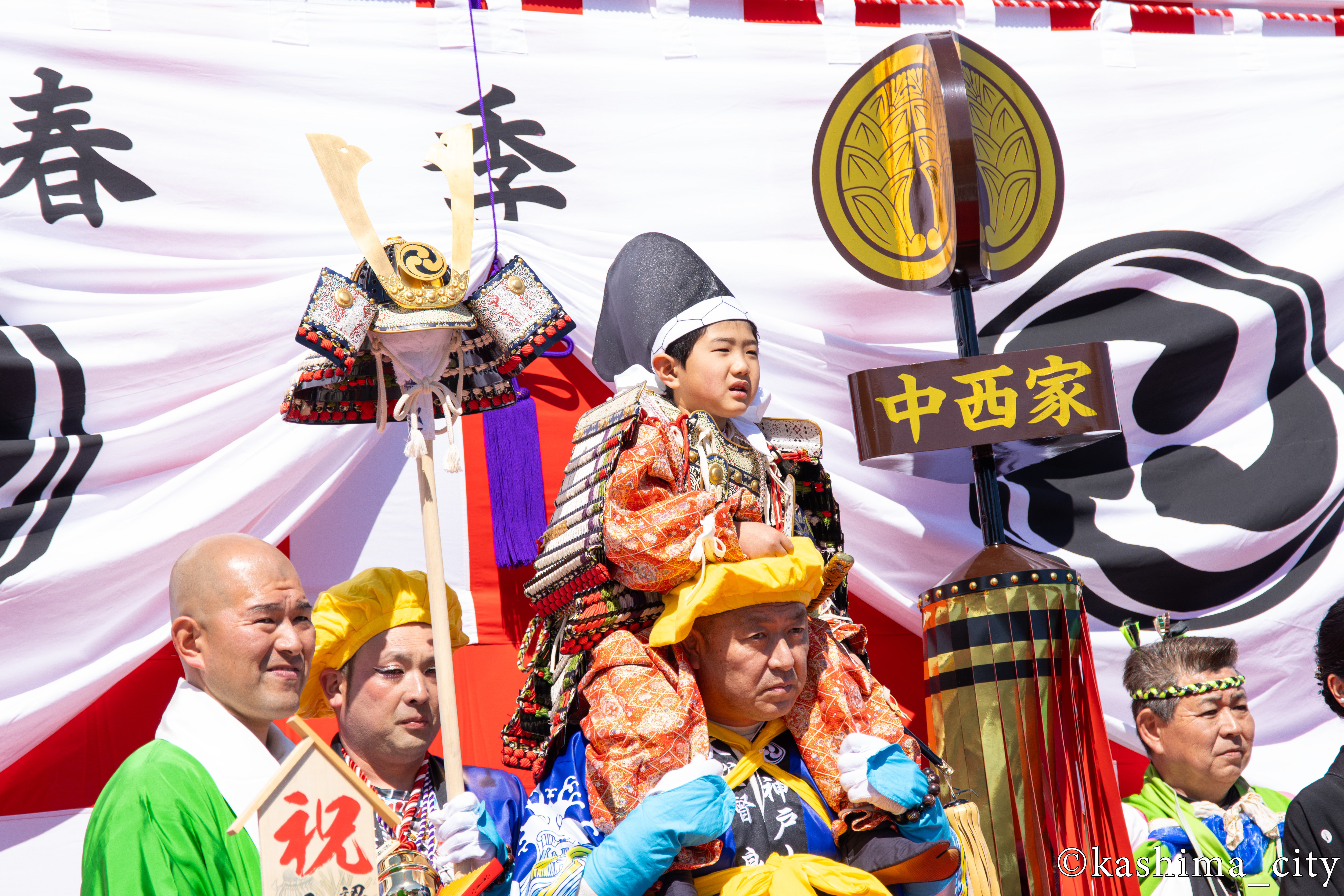 右方大頭浜津賀郷の大総督