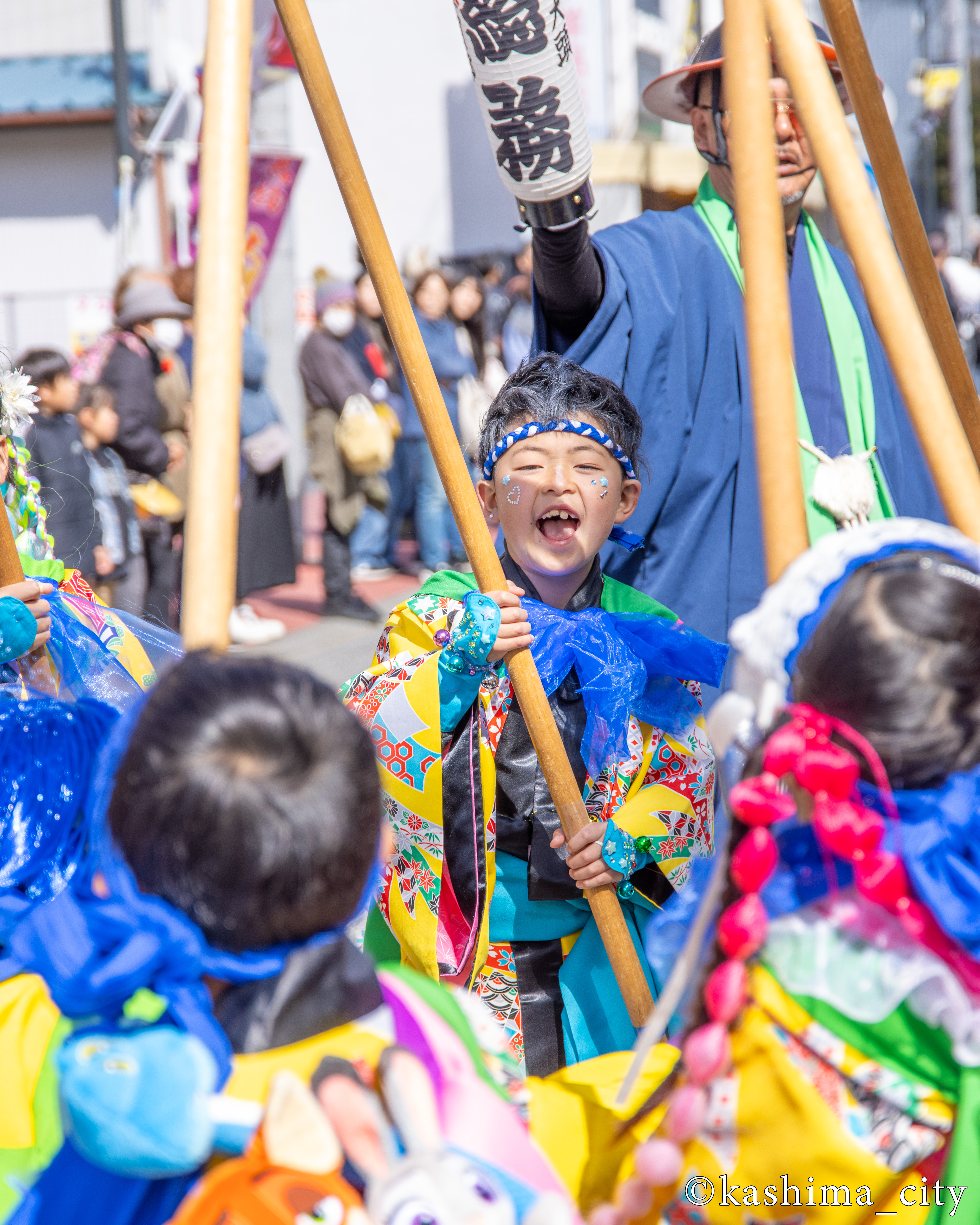 右方大頭浜津賀郷の男児