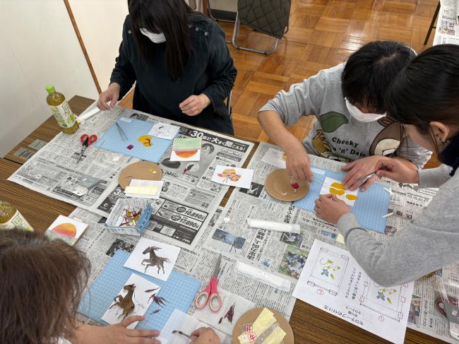 生きがい講座「押し花教室」