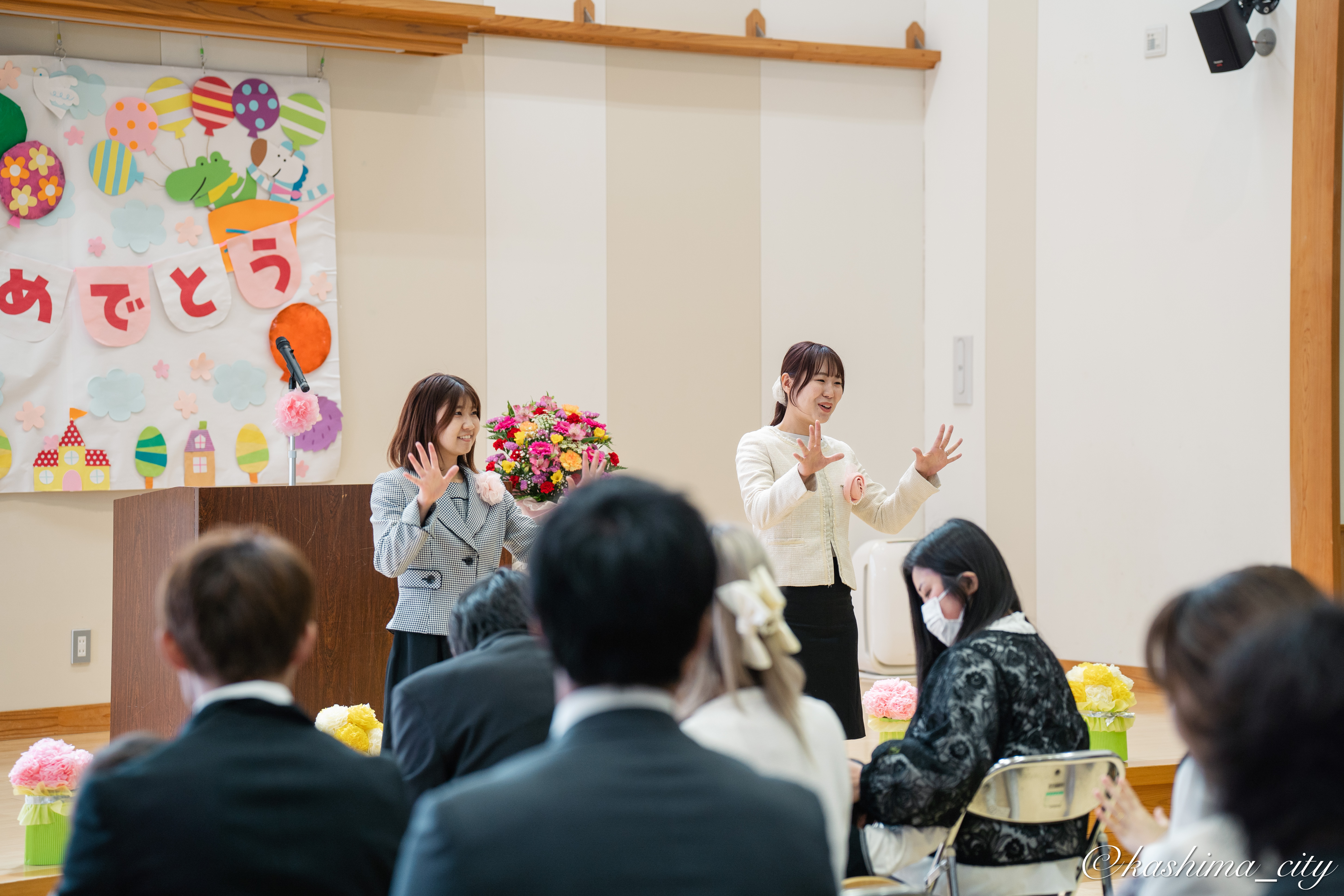 手遊び歌の様子