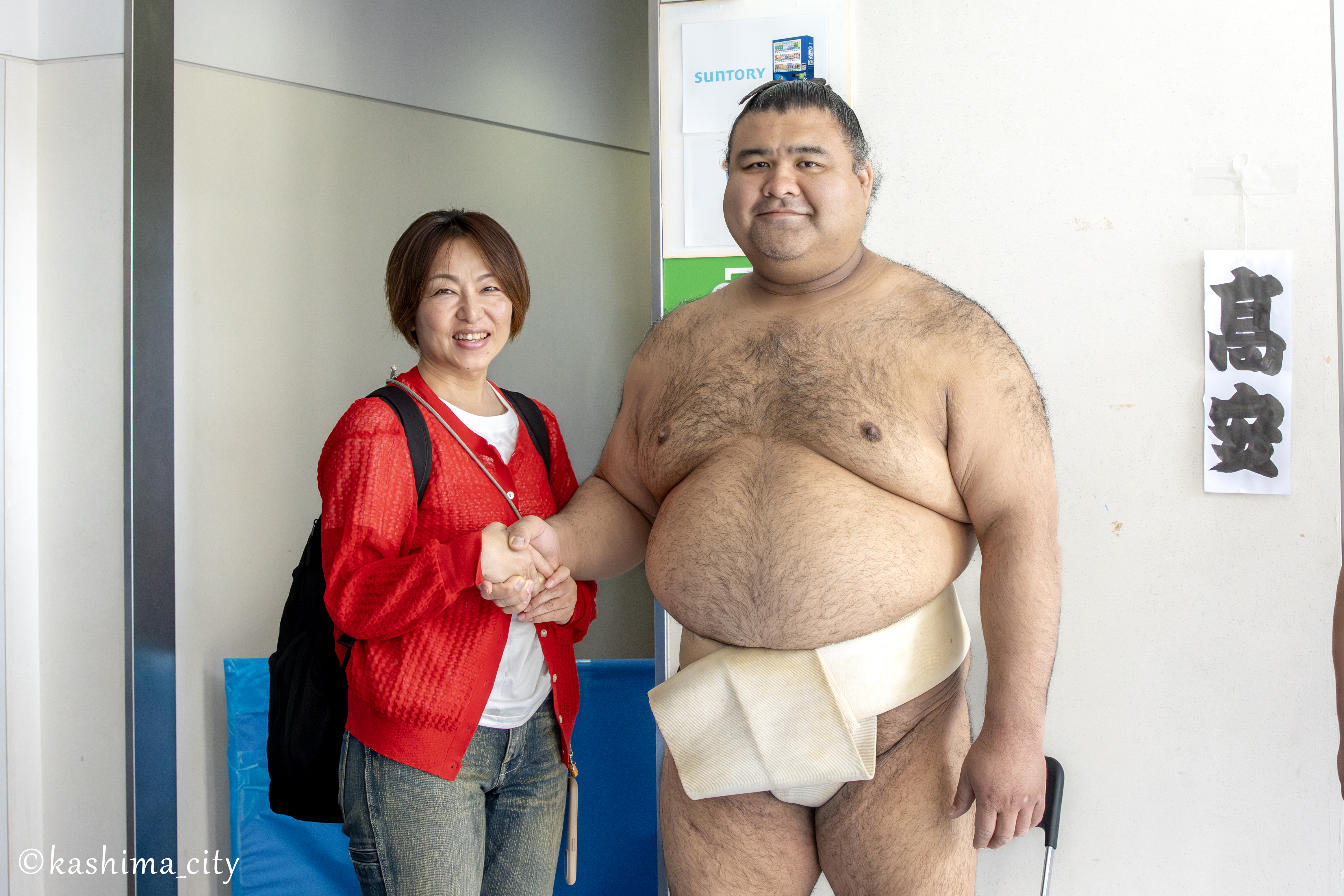 高安関　握手会