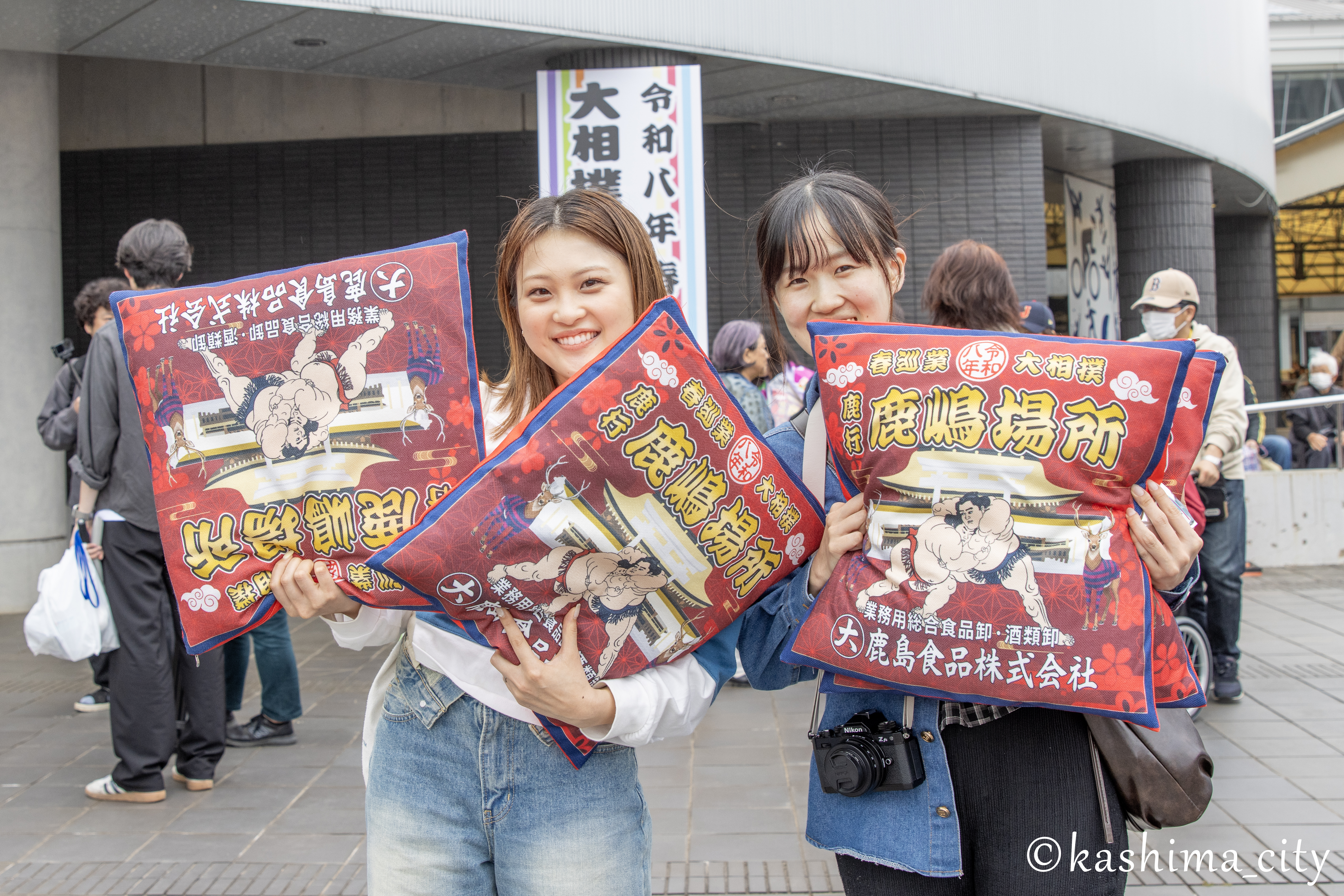 鹿行鹿嶋場所座布団4