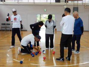 体力測定会の様子