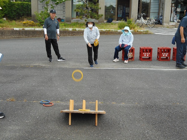 輪投げの部