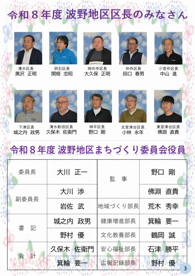 波野だより