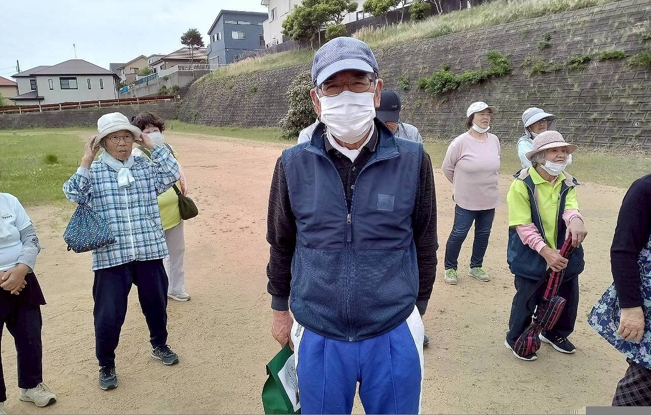 グラウンドゴルフの様子