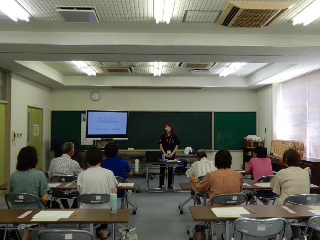 講師の先生挨拶の写真