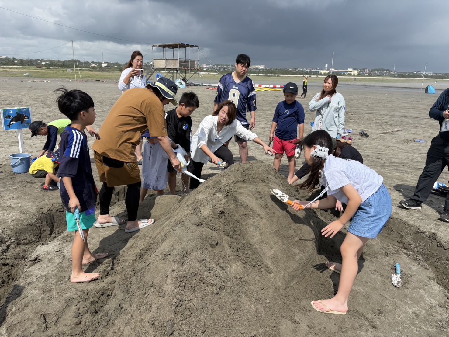 砂の造形大会