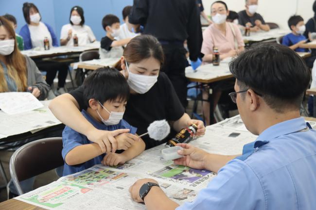 警察署体験教室
