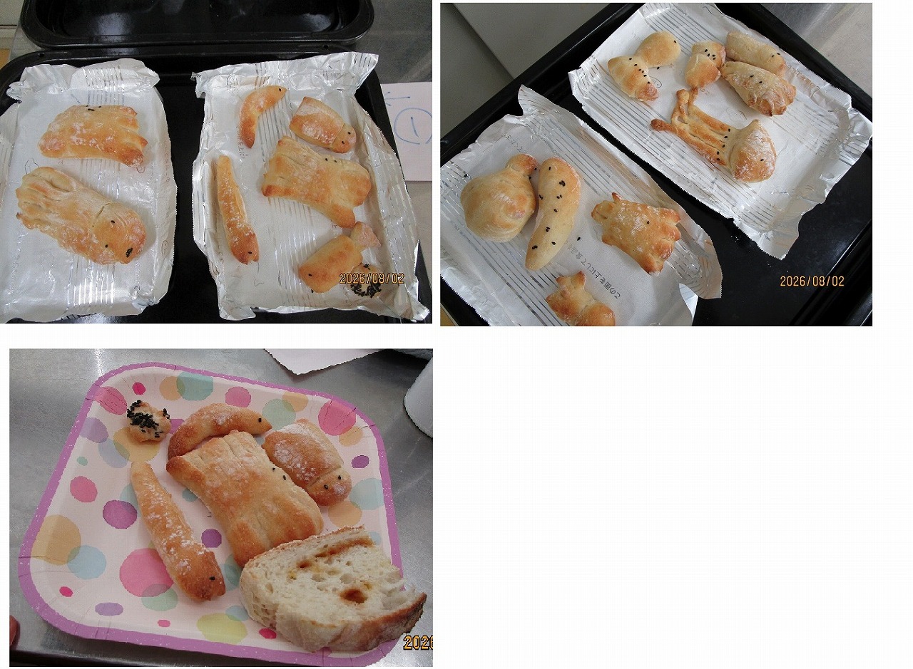 夏休み親子パン教室10