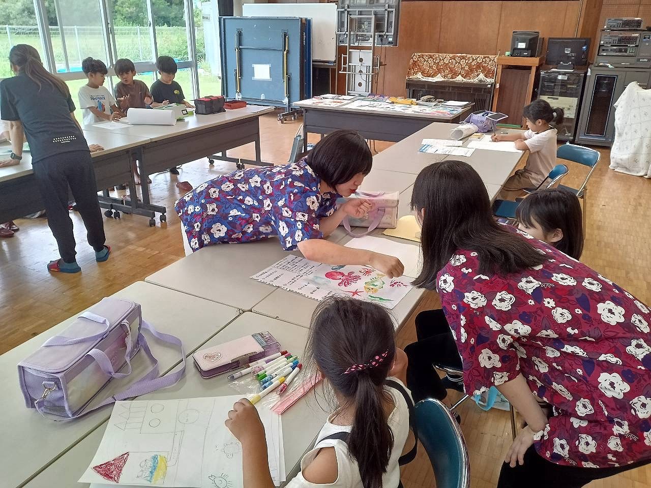 絵画教室の様子